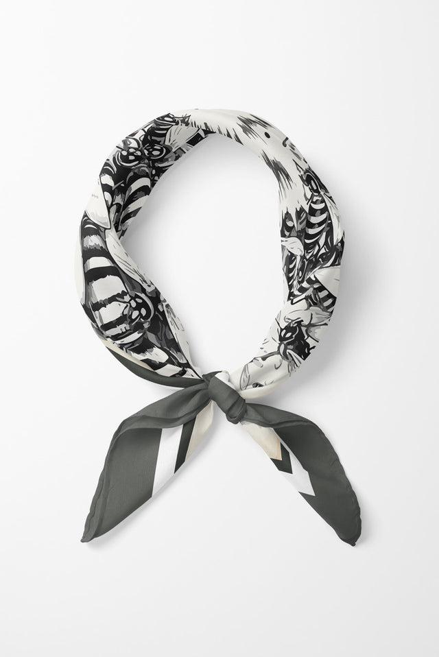 Sting Chic Satin Scarf